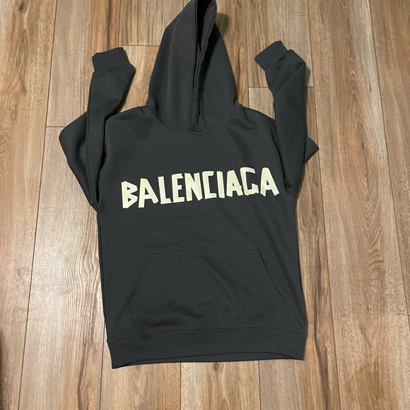 Balenciaga tape hoodie